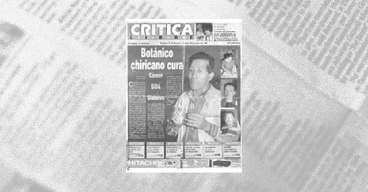“Crítica Libre”, May 26th, 1996